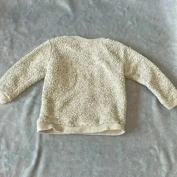 Next - Pullover sherpa sweater. Size 6-9 months - Picture 5 of 5